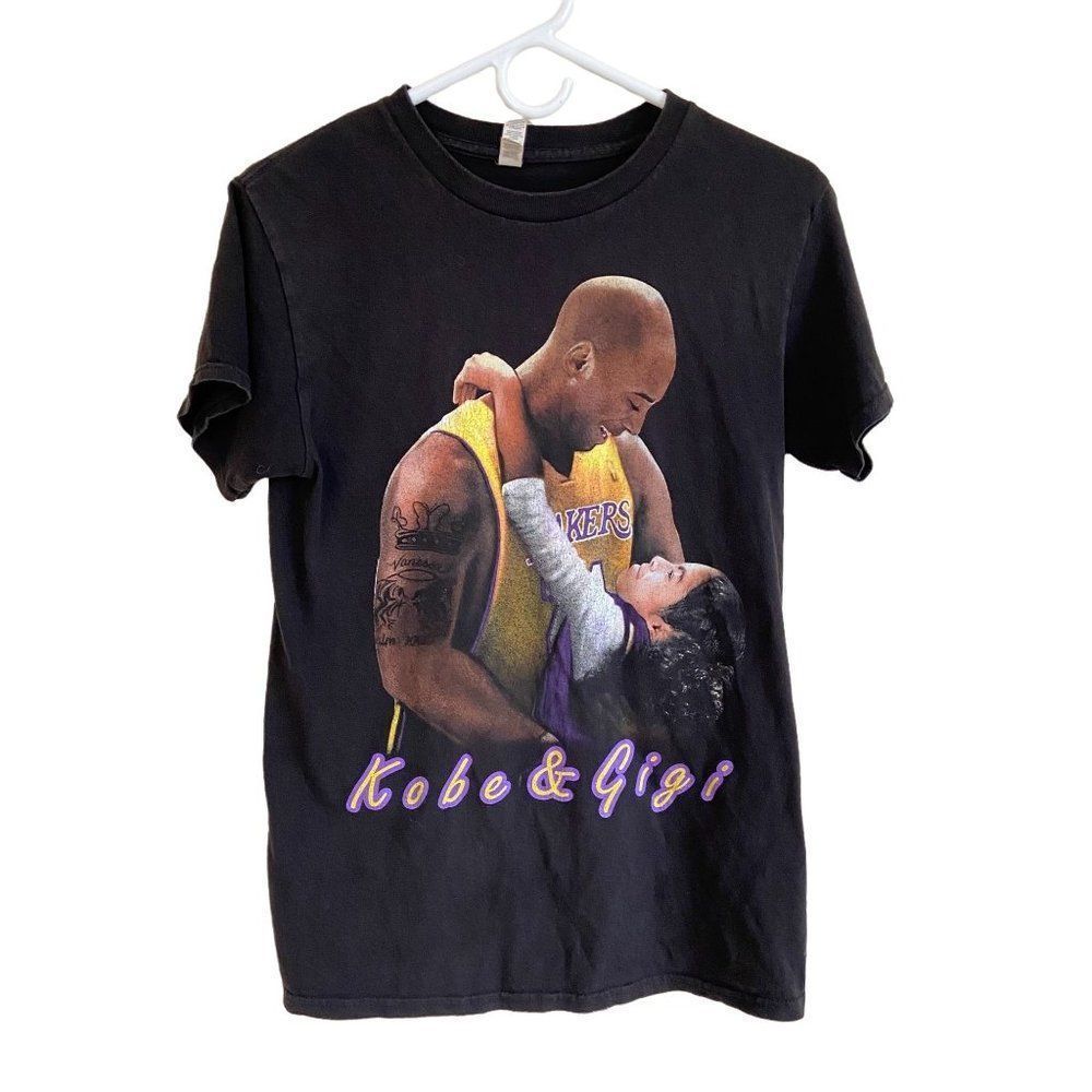 Kobe Bryant & Gigi T-shirt 24 Forever Lakers Size Small